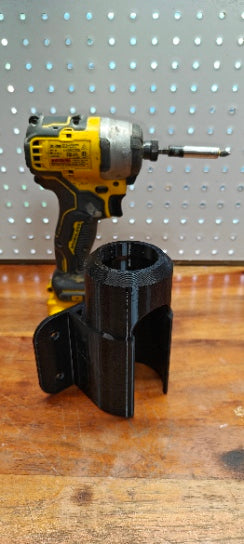 DeWalt Drill Mount Set DCF809 Impact Drill & DCD791 Drill Driver 3D Printed Tool Holders for Workshop and Garage Storage