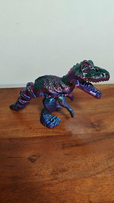 TRex Dinosaur Fidget Toy Dino Gift, Flexible Dinosaur Toy for Kids & Collectors