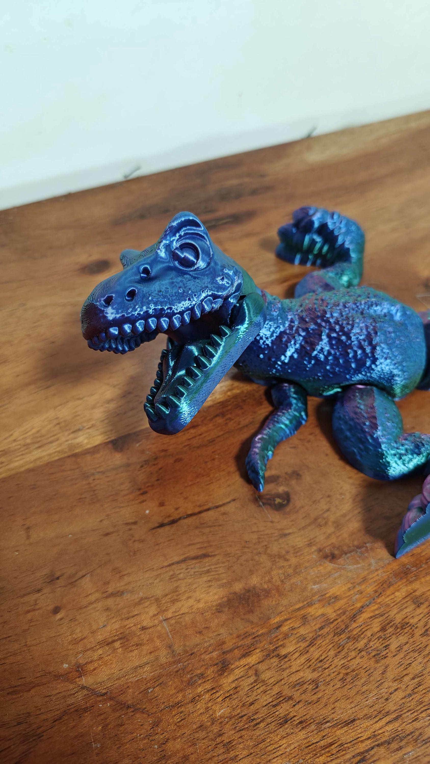 TRex Dinosaur Fidget Toy Dino Gift, Flexible Dinosaur Toy for Kids & Collectors