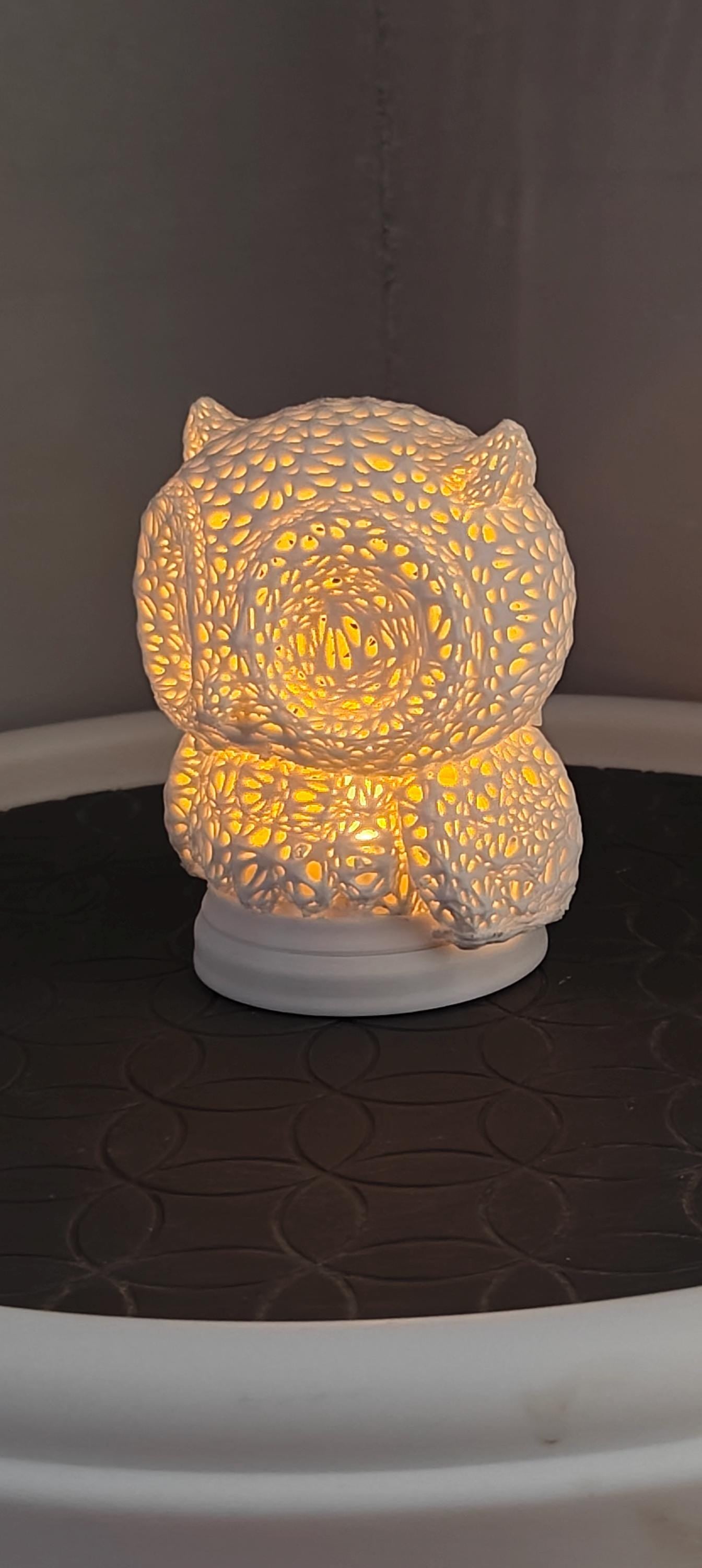 Tealight Snake Yin Yang, Owl & Elephant Tealight Decor