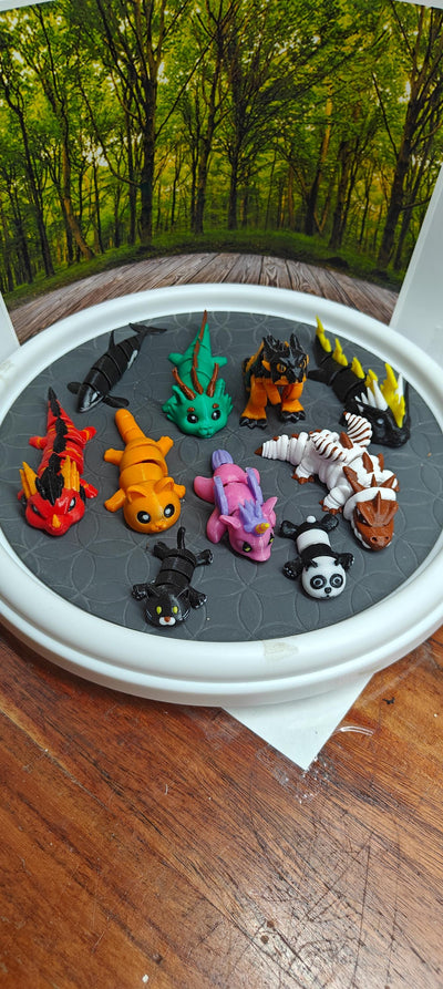 Pocket Pets Mini Animal Fidget Toys, Collectible Desk Buddies, Unique Gift Idea